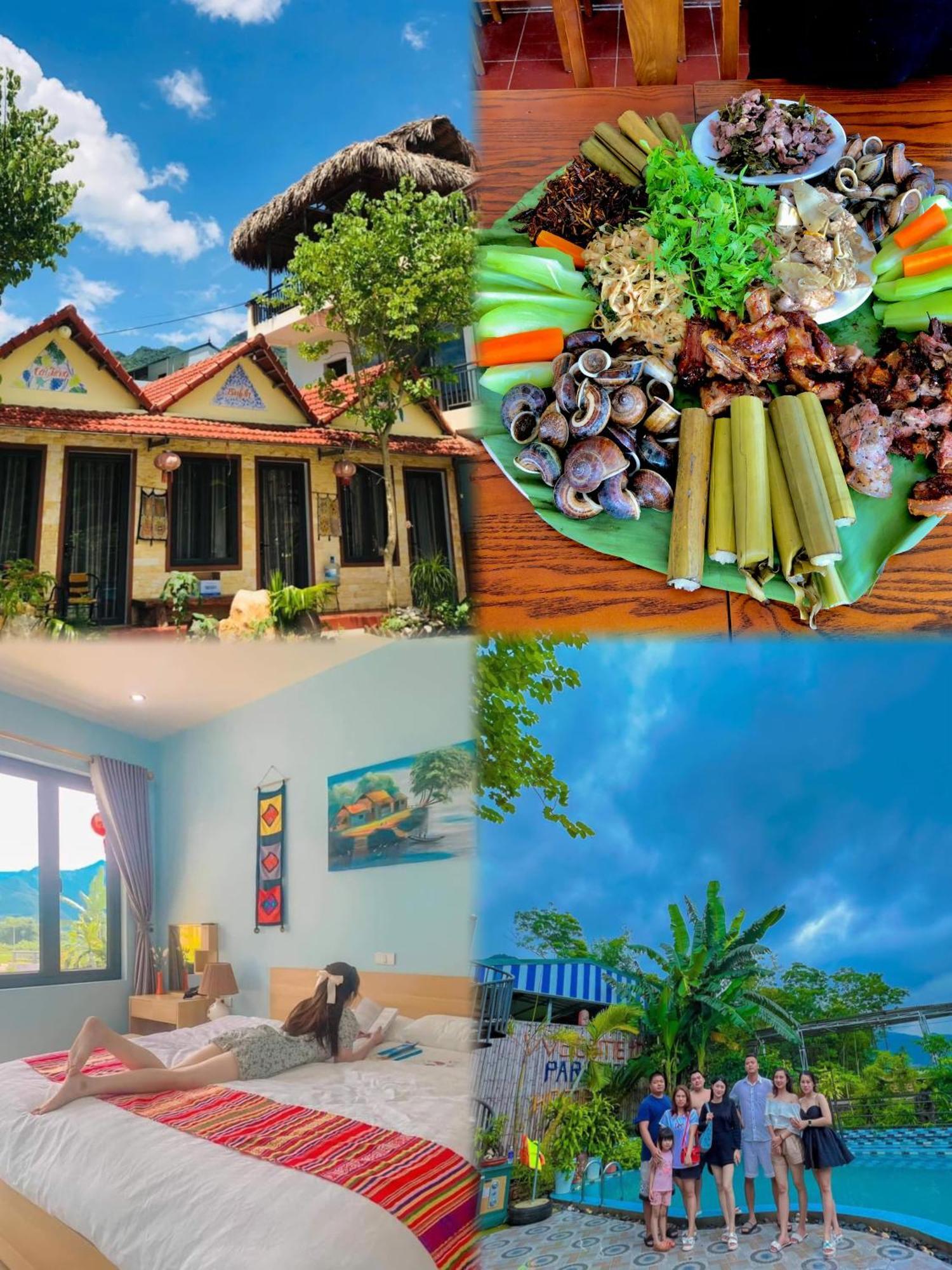 An Huy Homestay Mai Châu Exterior foto