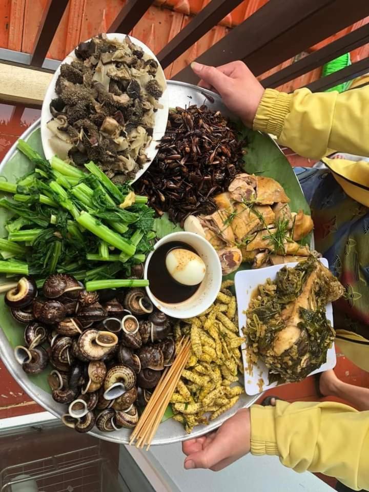 An Huy Homestay Mai Châu Exterior foto