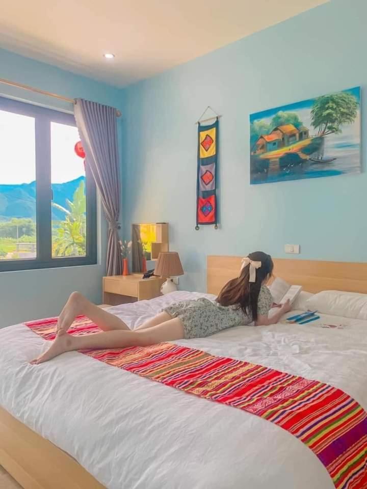 An Huy Homestay Mai Châu Exterior foto