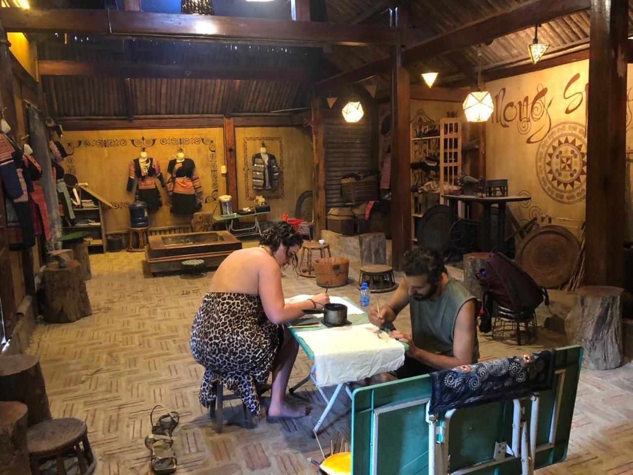 An Huy Homestay Mai Châu Exterior foto